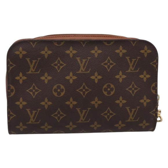 LOUIS VUITTON Monogram Orsay Clutch Bag M51790 LV Auth 198352