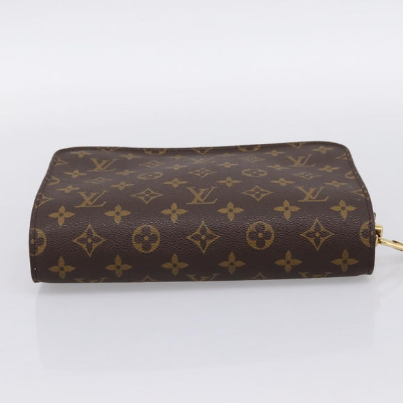 LOUIS VUITTON Monogram Orsay Clutch Bag M51790 LV Auth 198352