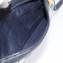 GUCCI GG Supreme Sherry Line Shoulder Bag PVC Navy Gold 120 02 004 Auth 198356-19