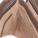 GUCCI GG Supreme Tote Bag PVC Leather Beige Gold Tone 86 02 021 Auth 198358-22