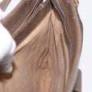 GUCCI GG Supreme Tote Bag PVC Leather Beige Gold Tone 86 02 021 Auth 198358-23