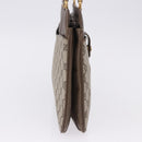 GUCCI GG Supreme Tote Bag PVC Leather Beige Gold Tone 86 02 021 Auth 198358-4