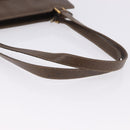 GUCCI GG Supreme Tote Bag PVC Leather Beige Gold Tone 86 02 021 Auth 198358-7