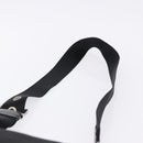 PRADA Shoulder Bag Nylon Black Silver Auth 198359V-14