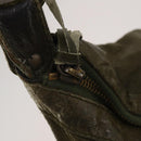 BALENCIAGA The Day Shoulder Bag Leather Khaki 140442 Auth 198360-10