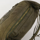 BALENCIAGA The Day Shoulder Bag Leather Khaki 140442 Auth 198360-6
