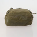 BALENCIAGA The Day Shoulder Bag Leather Khaki 140442 Auth 198360-5