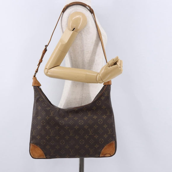 LOUIS VUITTON Monogram Boulogne 35 Shoulder Bag M51260 LV Auth 198363