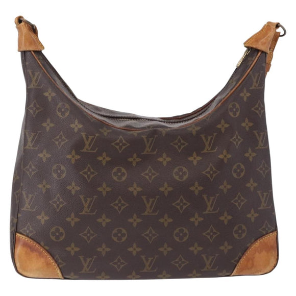 LOUIS VUITTON Monogram Boulogne 35 Shoulder Bag M51260 LV Auth 198363