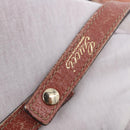 GUCCI GuccissimaGG Abby Sookie Tote Bag Suede Pink Gold Tone 130736 Auth 198365-16