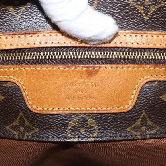 LOUIS VUITTON Monogram Sac Shopping Tote Bag M51108 LV Auth 198367