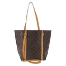 LOUIS VUITTON Monogram Sac Shopping Tote Bag M51108 LV Auth 198367-13