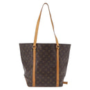 LOUIS VUITTON Monogram Sac Shopping Tote Bag M51108 LV Auth 198367-2