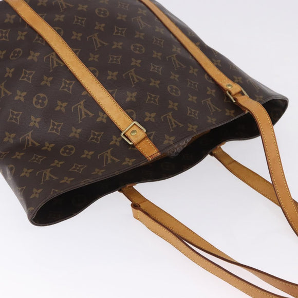 LOUIS VUITTON Monogram Sac Shopping Tote Bag M51108 LV Auth 198367