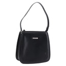 GUCCI Shoulder Bag Patent Black Silver 007 2046 Auth 198371-1