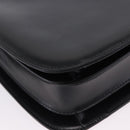 GUCCI Shoulder Bag Patent Black Silver 007 2046 Auth 198371-10