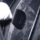 GUCCI Shoulder Bag Patent Black Silver 007 2046 Auth 198371-14