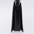 GUCCI Shoulder Bag Patent Black Silver 007 2046 Auth 198371-4