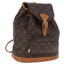 LOUIS VUITTON Monogram Montsouris MM Backpack M51136 LV Auth 198374-1