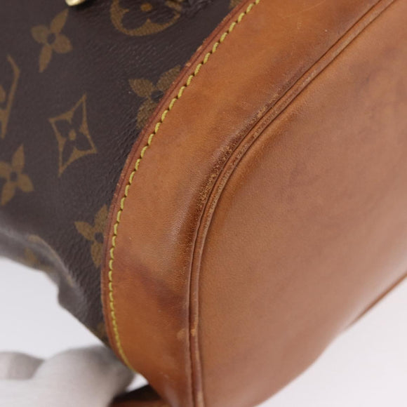 LOUIS VUITTON Monogram Montsouris MM Backpack M51136 LV Auth 198374
