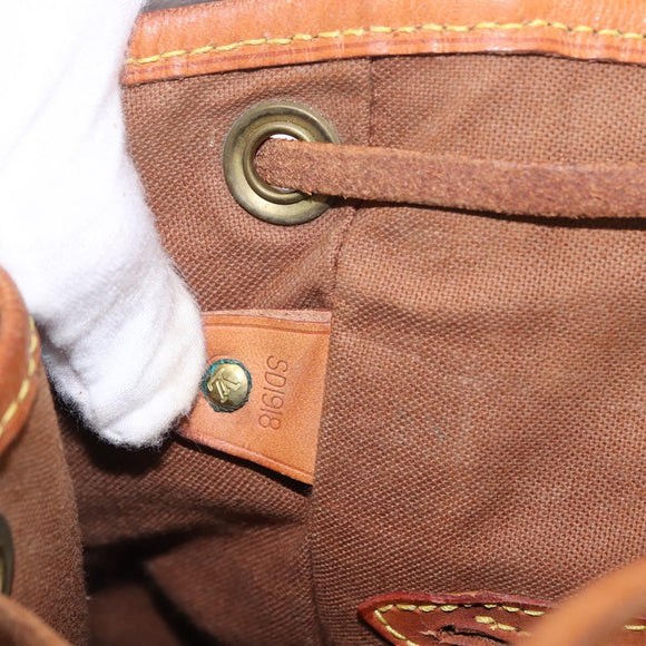 LOUIS VUITTON Monogram Montsouris MM Backpack M51136 LV Auth 198374