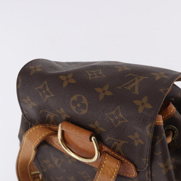 LOUIS VUITTON Monogram Montsouris MM Backpack M51136 LV Auth 198374