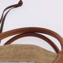 Vivienne Westwood Hand Bag Straw Light Blue Beige Auth 198376-14