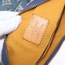 LOUIS VUITTON Monogram Denim Buggy PM Shoulder Bag Blue M95049 LV Auth 198378V-19