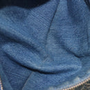 LOUIS VUITTON Monogram Denim Buggy PM Shoulder Bag Blue M95049 LV Auth 198378V-23