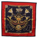 HERMES Carre 90 Scarf Silk Navy Auth 198381M-1