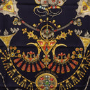 HERMES Carre 90 Scarf Silk Navy Auth 198381M-6