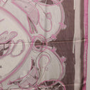 HERMES Carre 90 Scarf Silk Pink Auth 198386M-19