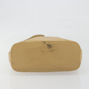 GUCCI Shoulder Bag Leather Beige Gold 001 4204 Auth 198453-9