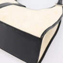 GUCCI Jackie Hand Bag Canvas Beige Silver 002 1067 Auth 198454-12