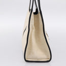 GUCCI Jackie Hand Bag Canvas Beige Silver 002 1067 Auth 198454-4