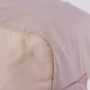 PRADA Backpack Nylon Pink Silver Auth 198471-20