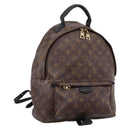 LOUIS VUITTON Monogram Palm Springs MM Backpack M44874 LV Auth 198473-1