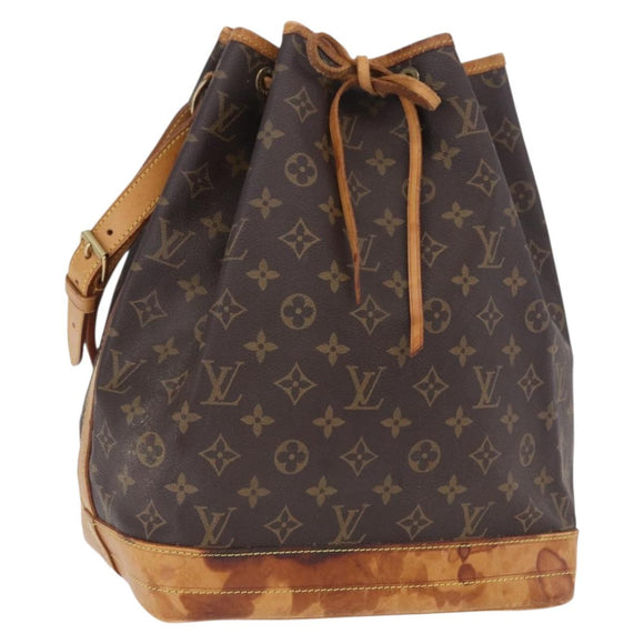 LOUIS VUITTON Monogram Noe Shoulder Bag M42224 LV Auth 198474