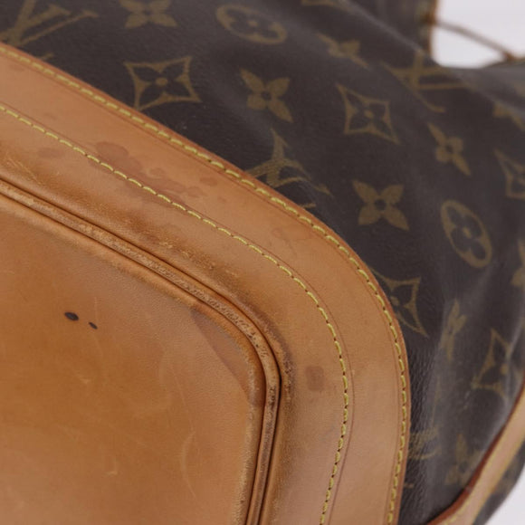 LOUIS VUITTON Monogram Noe Shoulder Bag M42224 LV Auth 198474