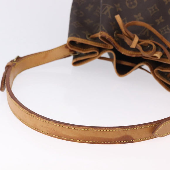 LOUIS VUITTON Monogram Noe Shoulder Bag M42224 LV Auth 198474