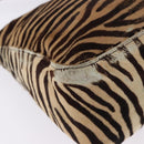 FENDI Mamma Baguette Shoulder Bag Harako leather Beige Black Auth 198478A-13