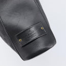 GUCCI GG Canvas Shoulder Bag Black Gold Tone 91761 Auth 198480A-10