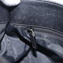 GUCCI GG Canvas Shoulder Bag Black Gold Tone 91761 Auth 198480A-20