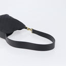GUCCI GG Canvas Shoulder Bag Black Gold Tone 91761 Auth 198480A-7