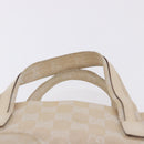 GUCCI GG Canvas Hand Bag Beige Silver 002 1080 Auth 198481-9