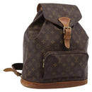LOUIS VUITTON Monogram Montsouris GM Backpack M51135 LV Auth 198482-1