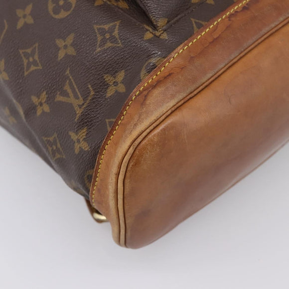 LOUIS VUITTON Monogram Montsouris GM Backpack M51135 LV Auth 198482