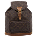 LOUIS VUITTON Monogram Montsouris GM Backpack M51135 LV Auth 198482-13