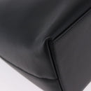 GUCCI Bamboo Hand Bag Leather Black Gold Tone 001 3007 Auth 198483-15
