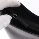 GUCCI Bamboo Hand Bag Leather Black Gold Tone 001 3007 Auth 198483-10